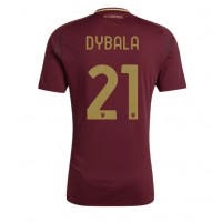 Fotballdrakt Herre AS Roma Paulo Dybala #21 Hjemmedrakt 2024-25 Kortermet